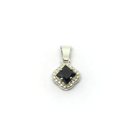 Dije con cubic cuadrado en colores varios