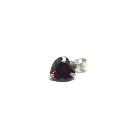 Dije cubic redondo de 8mm engarzado