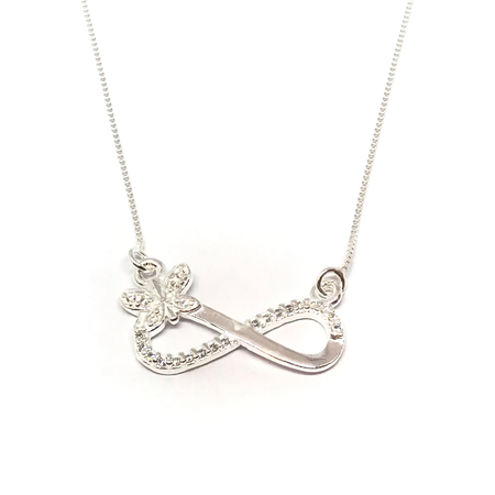 Cadena veneciana con infinito con cubic nuevo