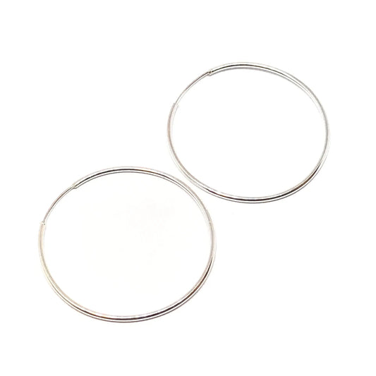 Aros argolla super finos de 30mm
