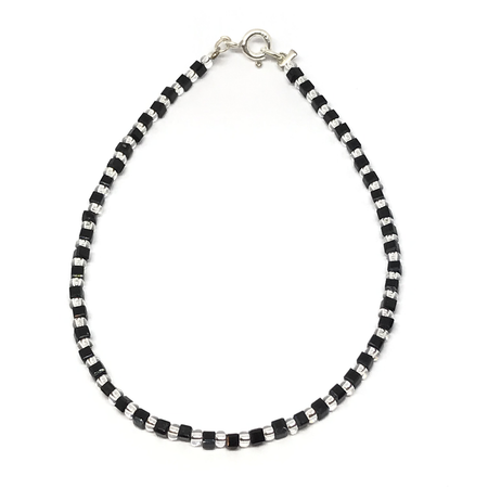 Pulsera de cristales cuadrados y mostacillas en colores varios nuevo4