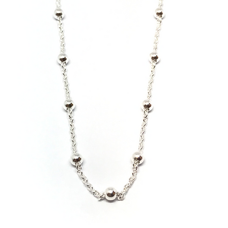 Cadena italiana con bolitas de 40cm