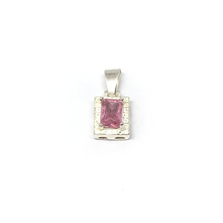 Corazon con cubic pasante de 8mm