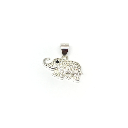 Corazon con cubic pasante de 7mm