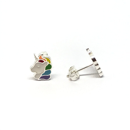 Aros de unicornio esmaltados