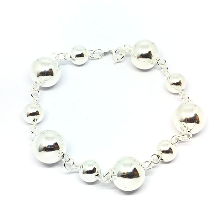 Pulsera con combinacion de bolas