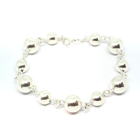 Pulsera con combinacion de bolas