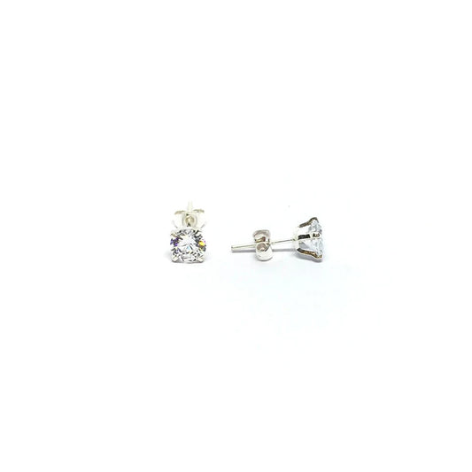 Aros con cubic engarzado de 6mm
