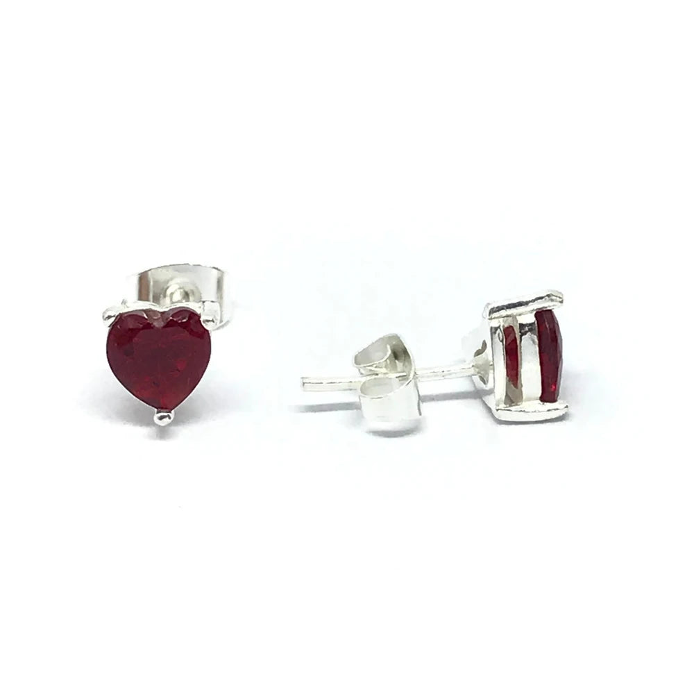 Aros cubic corazon grande