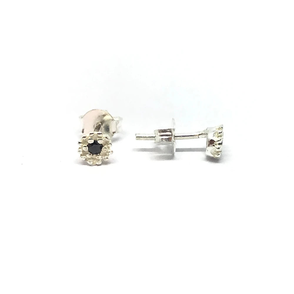 Aros flor con cubic