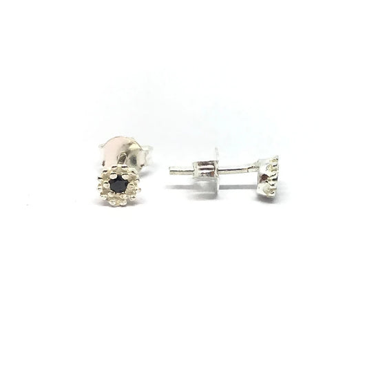 Aros flor con cubic