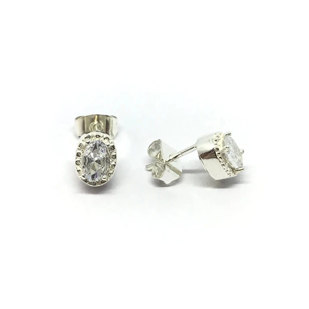 Aros ovalados con cubic