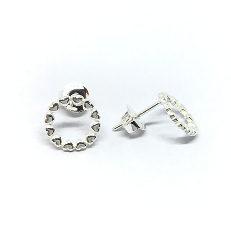 Aros con corazones