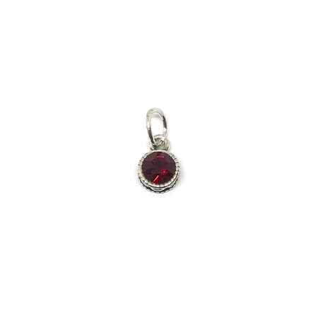 Dije de corazon con cubic