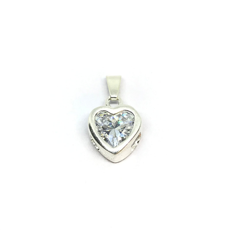 Corazon cubic de 10mm con gancho