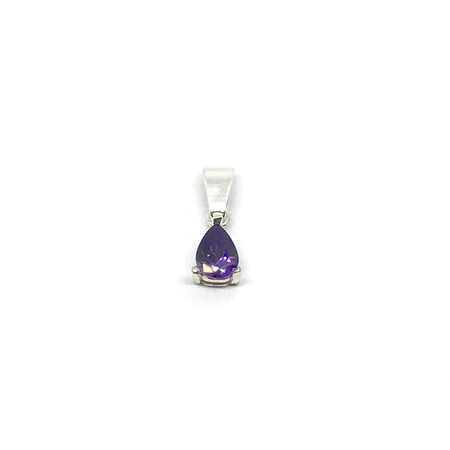 Dije gota cubic mediano colores varios