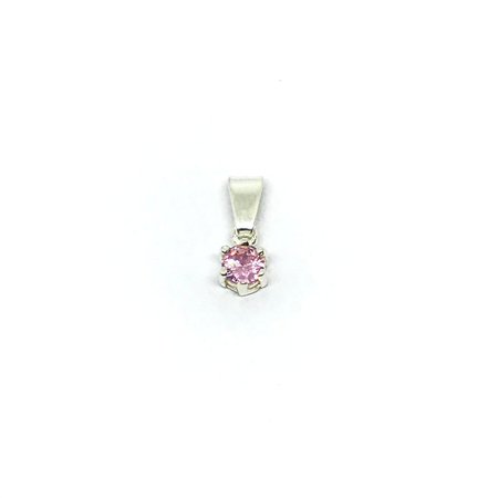 Dije de cubic engarzado colores varios