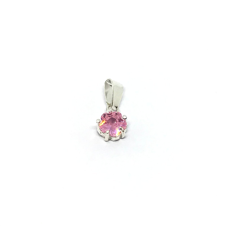 Dije flor cubic en colores varios