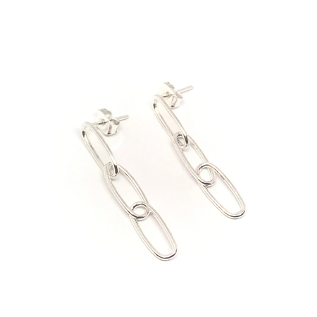 Aros colgantes estilo forcet
