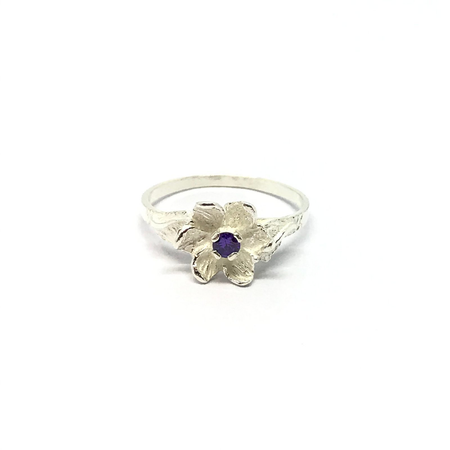 Anillo de plata economico con cubic
