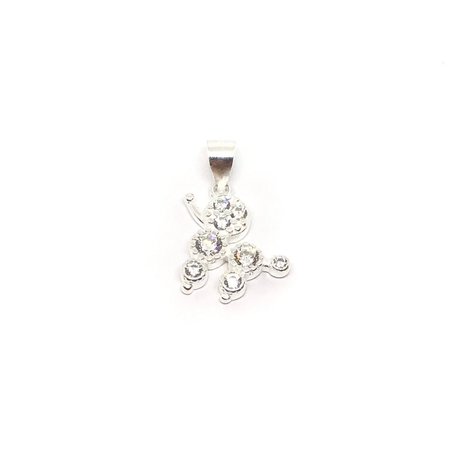 Dije de perro caniche con cubic