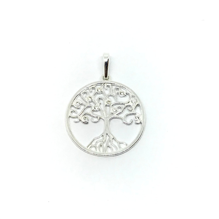 Dije arbol de la vida con cubic