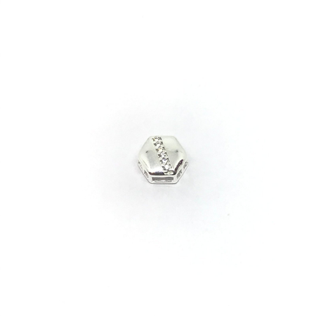 Dije hexagonal pasante con cubic