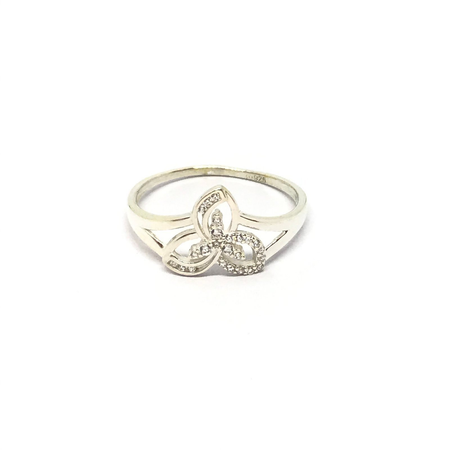Anillo celta con cubic