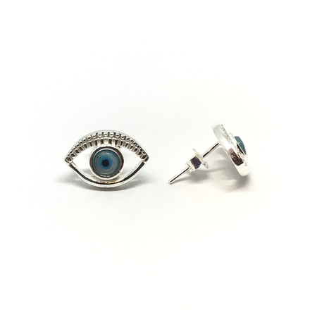 Aros ojito esmaltados