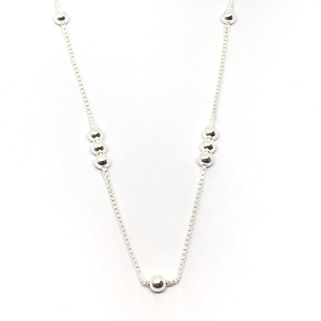 Cadena italiana con bolitas de 40cm