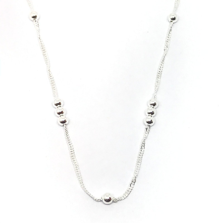 Cadena italiana con bolitas de 40 cm