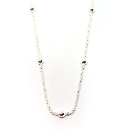 Cadena italiana con bolitas de 40cm