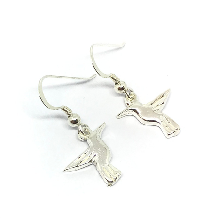 Aros de colibri colgantes