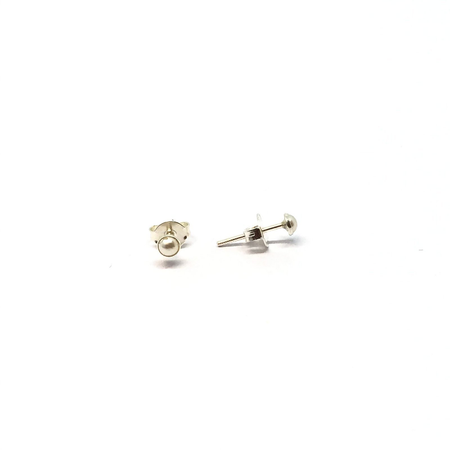 Aros media perla de 3mm