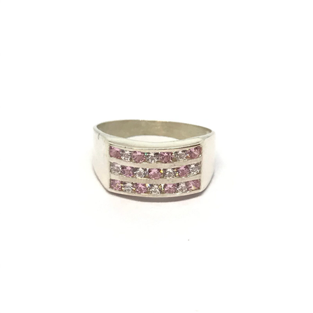 Anillo triple medio sin fin en colores varios