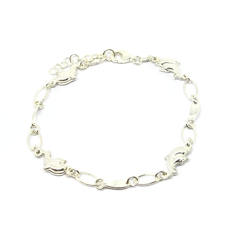 Pulsera combinada con dijes de delfin