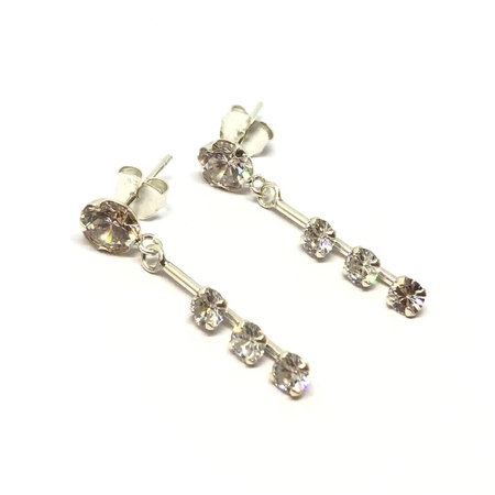 Aros colgantes con cubic