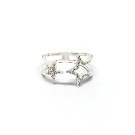 Anillo abierto de estrellas con cubic