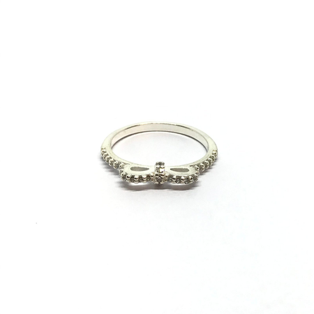 Anillo moño con cubic