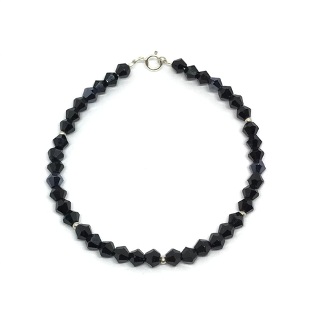 Pulsera cristal con bolitas