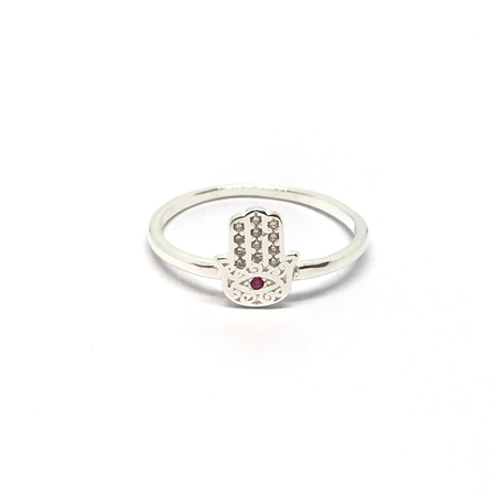Anillo de manito con cubic