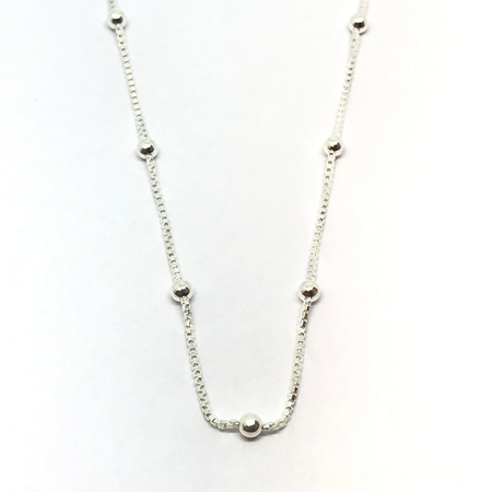 Cadena veneciana con bolitas de 40cm